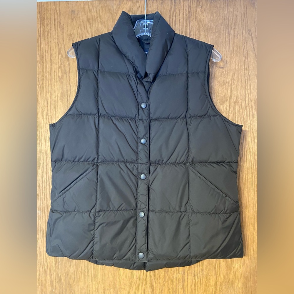 Dark Brown Down Vest